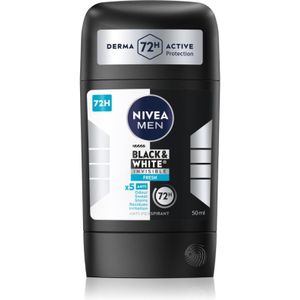 NIVEA MEN - Black & White Invisible Fresh - Antitranspirant - 50 ml