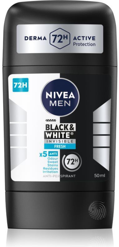NIVEA MEN - Black & White Invisible Fresh - Antitranspirant - 50 ml