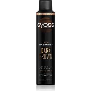 Syoss Dark Brown Droog Shampoo voor Donker Haar 200 ml