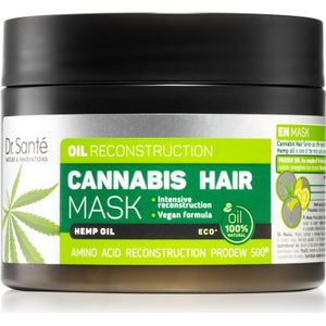 Dr. Santé - Cannabis - Haarmasker - 300 ml - Voor Beschadigd Haar