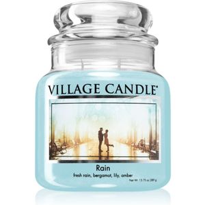 Village Candle Rain geurkaars (Glass Lid) 389 gr