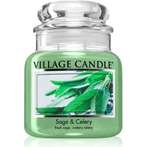 Village Candle Sage & Celery geurkaars 389 g