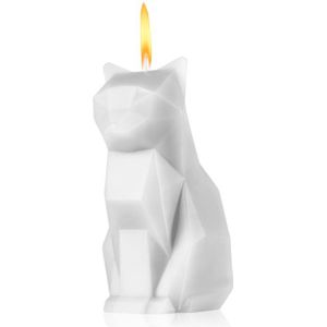 54 Celsius PyroPet KISA (Cat) sierkaars White 17 cm