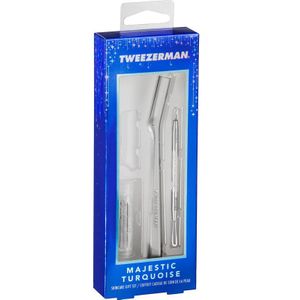 Tweezerman Majestic Turquoise Gift Set voor het Gezicht