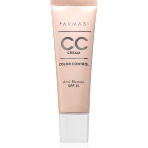Farmasi Color Control Verhelderende CC Crème SPF 25 Tint 02 Light To Medium 30 ml