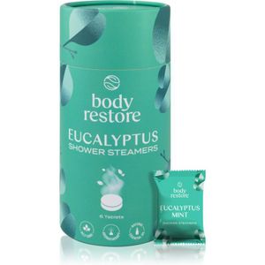 Body Restore - Luxe Giftset - Douche Steamers - Eucalyptus & Mint - 6 Stuks