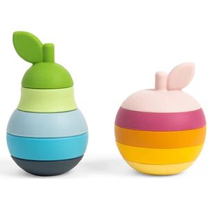 Bigjigs Toys Stacking Apple & Pear stapelbare bekers 1 y+ 2x5 st