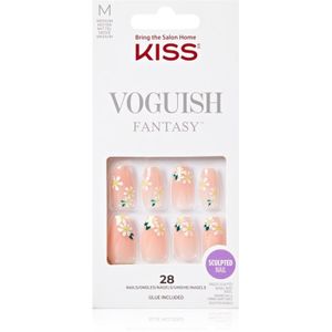 KISS - Voguish Fantasy - Set van 28 Faux Ongles - Nude Clair - Acrylique