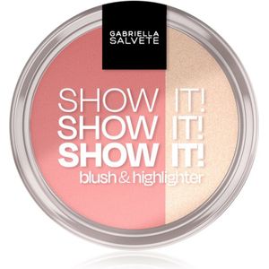 Gabriella Salvete - Show It! Blush - Verhelder Tint 01 - 9 g - Veganistisch