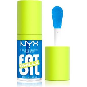 NYX Professional Makeup Fat Oil Chillz lippenolie met Verkoelende Werking Tint Polar Peppermint 4.8 ml