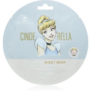 Mad Beauty Disney Princess Cinderella kalmerende sheet mask met Lavendel Geur 25 ml