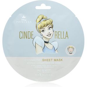 Mad Beauty - Disney Princess Cinderella - Kalmerend Sheet Mask - 25 ml - Lavendel Geur