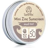 Suntribe - Mini Zinc Sunscreen - Minerale Beschermende Gezichts en Lichaams Crème - Mud Tint - 15 g