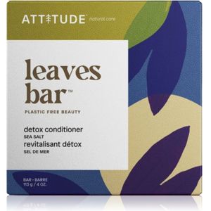Attitude Leaves Bar Sea Salt vaste conditioner met ontgiftende werking 113 g