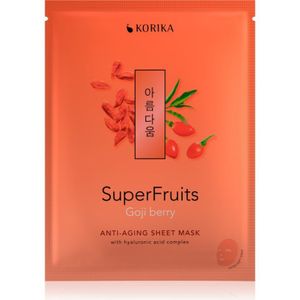 KORIKA - SuperFruits Goji Berry - Gezichtsmasker - 25 g - Anti-aging