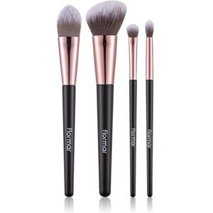 Flormar - Brush Set - Make-up Penselen Set - 4 Stuks