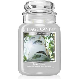 Village Candle Inner Peace geurkaars (Glass Lid) 602 gr