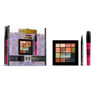 NYX Professional Makeup Limited Edition Xmass Eye Pass Set kerstset voor Perfecte Uitstraling 3 st