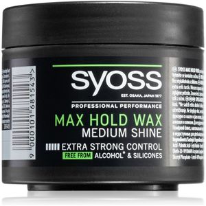 Syoss Max Hold Styling Wax met Extra Sterke Fixatie 150 ml