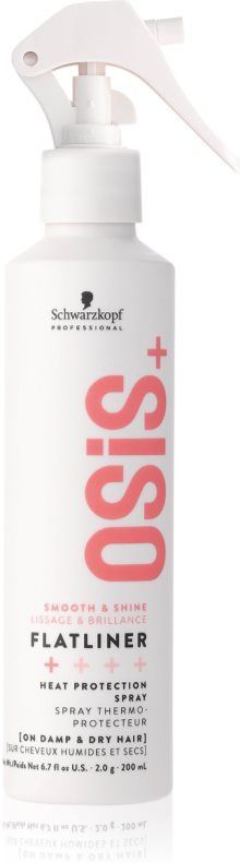 Schwarzkopf Professional Osis+ Flatliner haarspray voor hittebescherming 200 ml