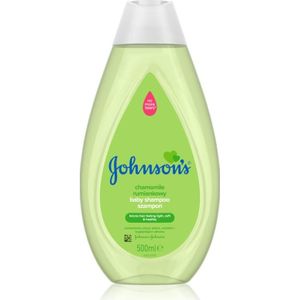 Johnson's® Wash and Bath milde shampoo voor kinderen en baby‘s vanaf de geboorte met Kamille 500 ml