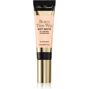 Too Faced Born This Way Soft Matte Foundation Matterende Make-up Tint Snow 30 ml