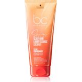 Schwarzkopf Professional BC Bonacure Sun Protect Scalp, Hair & Body Cleanse Shampoo voor Haar en Lichaam 200 ml