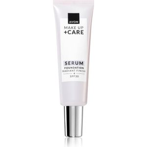 Avon Care + Verhelderende Hydraterende Make-up SPF 30 Tint 245N Natural Beige 30 ml