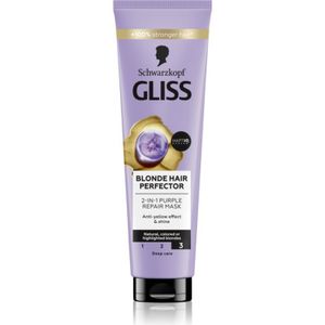 Schwarzkopf - Gliss Blonde Hair Perfector - Haarmasker - 150 ml