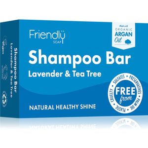 Friendly Soap Natural Shampoo Bar Lavender and Tea Tree Natuurlijke Zeep voor het Haar 95 g