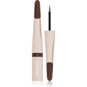Notino - Serum-Infused Lifeproof Eyebrow Liner - Wenkbrauwliner - 03 Brown - 2.8 ml