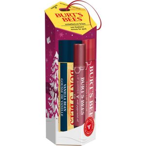 Burt’s Bees - Festive Mistletoe Kiss - Lippenbalsem Set - Inclusief Getinte Lipbalm en Lipgloss