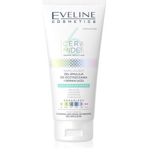 Eveline Cosmetics 6 Ceramides Gel Emulsie voor Dieptereiniging 150 ml