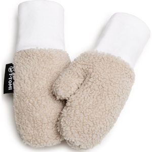T-TOMI TEDDY Gloves Cream handschoenen voor Kinderen vanaf Geboorte 12-18 months 1 st