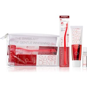 Swissdent Extreme Promo Kit Tandverzorgingsset (voor Milde Whitening en Tansglazuur Bescherming )