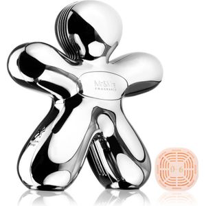Mr & Mrs Fragrance George II Silver Chrome aroma diffuser gebruikt capsule navullingen 06 23,5 cm