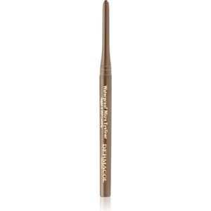 Dermacol Micro Eyeliner Waterproof Waterproof Eyeliner Pencil Tint 03 Dark Brown 1 g