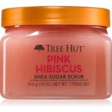 Tree Hut Pink Hibiscus Shea Sugar Body Scrub - Lichaamsscrub - Bad & Douche - Exfoliating - 510g