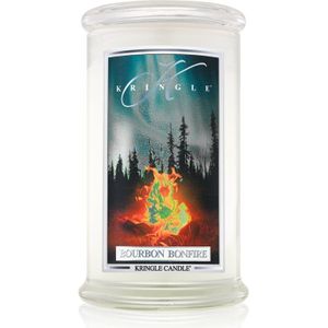 Kringle Candle Bourbon Bonfire geurkaars 624 g