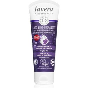 Lavera Good Night revitaliserende crème en masker voor de Handen 75 ml