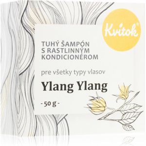 Kvitok Ylang Ylang Vaste shampoo voor Blond Haar 50 gr