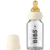 BIBS Baby Glass Bottle 110 ml babyfles Ivory 110 ml