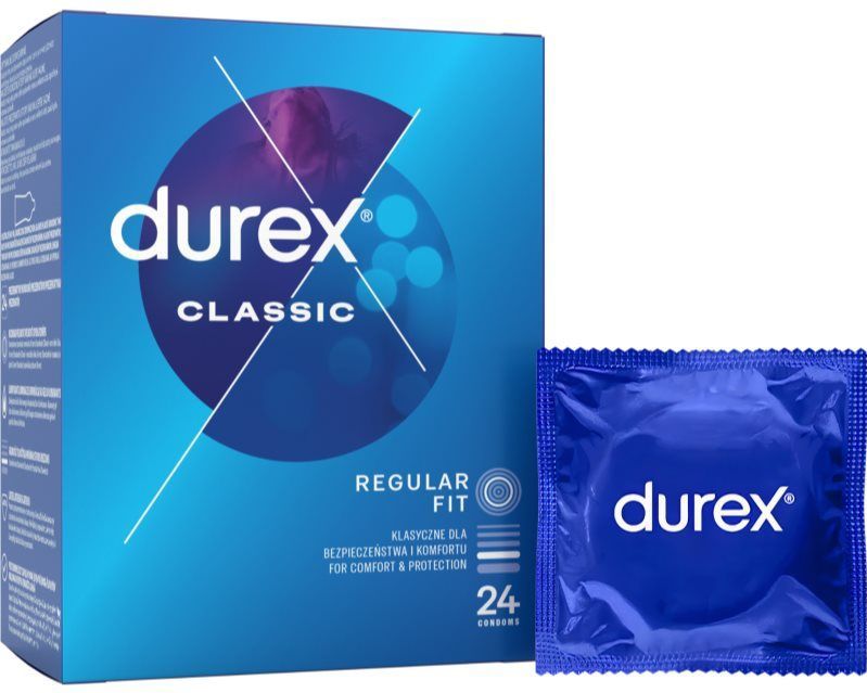 Durex - Classic - Condooms - Transparant - Natuurlijke Latex