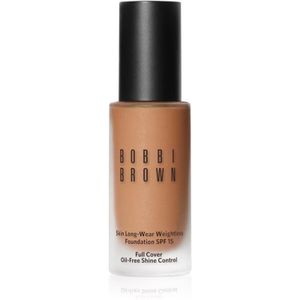Bobbi Brown Skin Long-Wear Weightless Foundation Langaanhoudende Make-up SPF 15 Tint Golden Honey (W-068) 30 ml