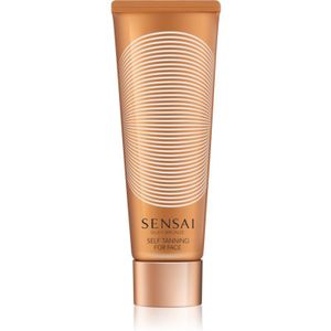 Sensai Silky Bronze Self Tanning For Face Zelfbruinende Gelcrème voor Gezicht 50 ml