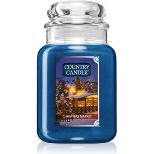 Country Candle Christmas Market geurkaars 680 gr