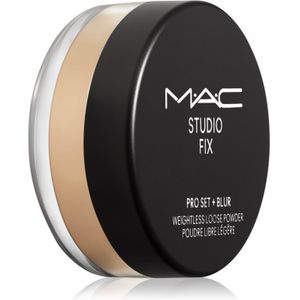 MAC Cosmetics Studio Fix Pro Set + Blur Weightless Loose Powder Matterende Fixerende Poeder Tint Medium 6,5 g