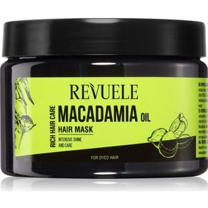 Revuele Macadamia Oil Hair Mask Verzorgende Masker voor Gekleurd Haar 360 ml