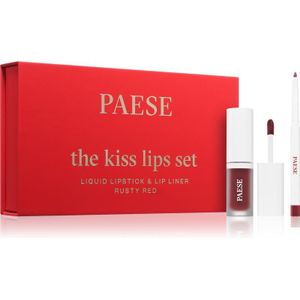 Paese The Kiss Lips Set Rusty Red Gift Set Tint 04 Rusty Red