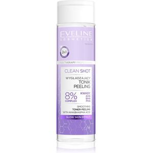 Eveline Cosmetics - Clean Shot Tonic - Gladmakende Tonic - 200 ml - Veganistisch